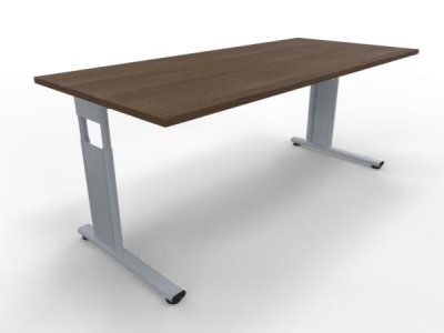 Schreibtisch Mega 180x80 cm Nussbaum