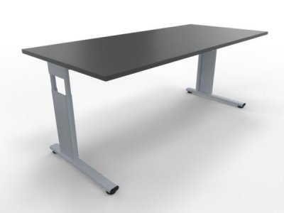 Schreibtisch Mega 180x80 cm Onyxgrau