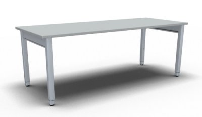 Schreibtisch ONE 200x80 cm Lichtgrau