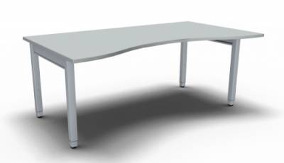 Schreibtisch ONE Ergo 180 cm Lichtgrau