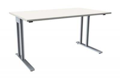 Schreibtisch TEN 140 cm weiß