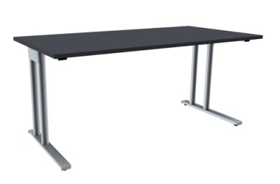 Schreibtisch TEN 160 cm onyxgrau