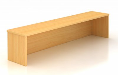 Schreibtischaufsatz System H 160 cm Buche