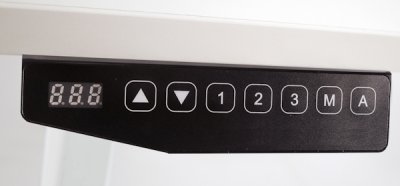 Steh-Sitz-Schreibtisch KM1M 160x80 cm Memoryschalter