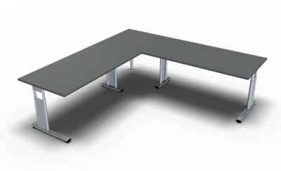 Schreibtischkombination GS9 Onyx