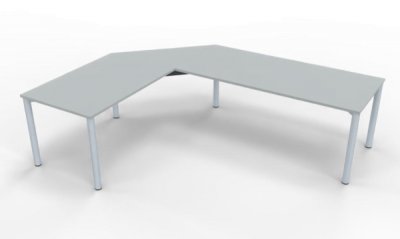 Schreibtischkombination GV2 260x200 cm Lichtgrau