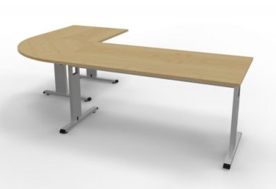Schreibtischkombination SO3 260x160 cm Ahorn