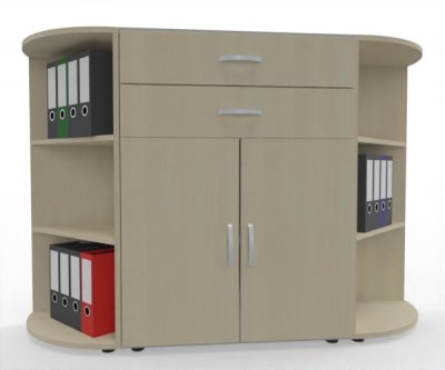 Sideboard SB4 160 cm breit 110,4 cm hoch Ahorn