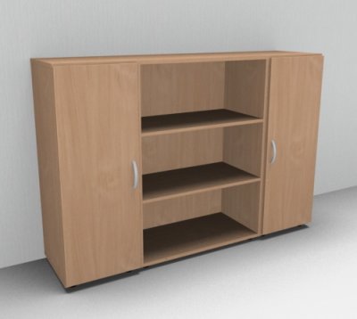 Sideboard 160 cm breit Mega SB3 Buche
