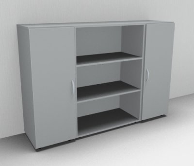 Sideboard Mega SB3 Lichtgrau