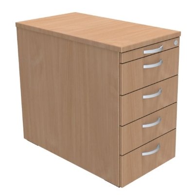 Standcontainer Mega mit Schubladen Buche