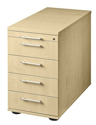 Standcontainer Multi mit Schubladen Ahorn