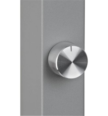 LED-Klemmleuchte MAULjaval dimmbar silber Bedienung