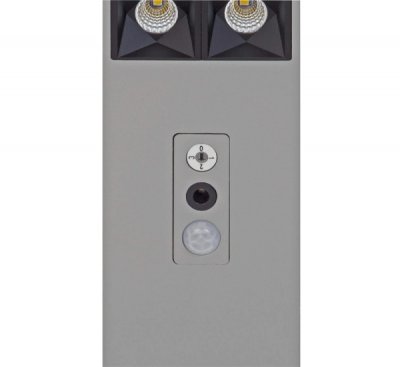 LED-Klemmleuchte MAULsirius colour vario senosor dimmbar silber Sensor