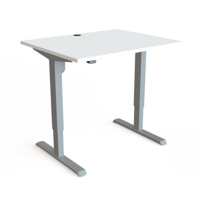 Steh-Sitz-Schreibtisch CS 100x80 cm elektrisch höhenverstellbar