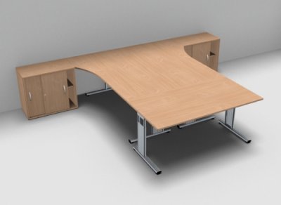 Teamarbeitsplatz GA1 Buche