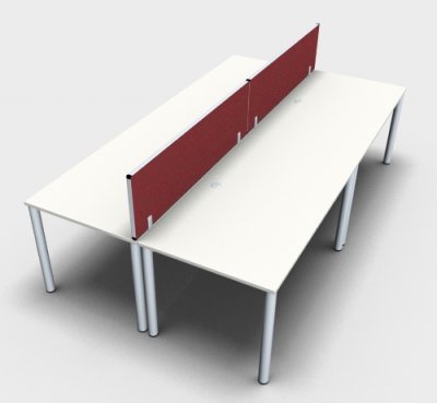 Teamarbeitsplatz TG3 Weiss