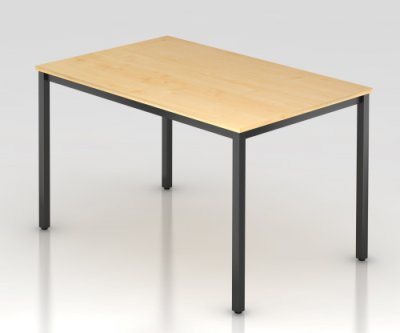 Besprechungstisch Erfurt 120x80 cm Ahorn