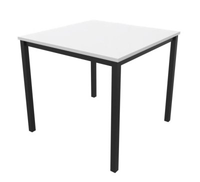 Besprechungstisch Erfurt 80x80 cm Weiss