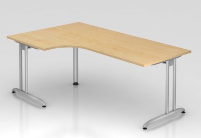 Winkelschreibtisch Berlin 200 cm Ahorn