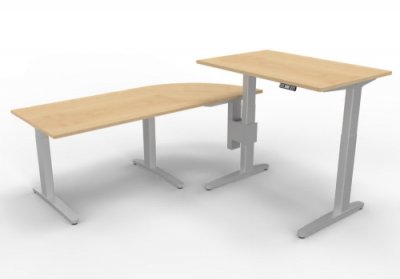 Winkelschreibtisch XBM5 Ahorn
