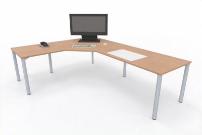 Winkelschreibtisch 262,5x202,5 cm GAV3