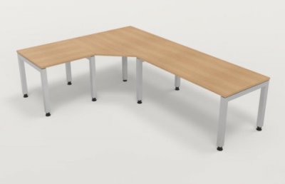 Winkelschreibtisch Schreibtischkombination J4 Eiche