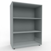 Aktenregal Mega 80x40x110,4 cm Lichtgrau