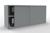 Schiebetüren-Anstellschrank TEN 160 cm Lichtgrau