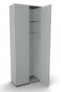 Garderobenschrank Mega 6 OH lichtgrau