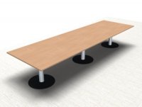 Meetingtisch TEN 400 cm Buche