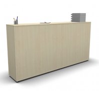Raumteilerschrank Mega Stehtheke 240 cm Ahorn