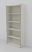 Regal KM 5 Ordnerhöhen Weiss