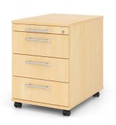 Rollcontainer Multi Schubladen Relinggriffe