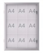 Schaukasten Format 9 x A4
