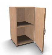 Aktenschrank Mega 2 OH 40 cm breit Buche