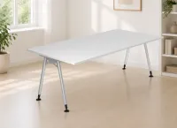 Schreibtisch Aalen 200 cm breit Milieubild