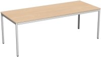 Schreibtisch SIX 200x80cm Buche