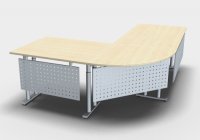 Schreibtischkombination TEN1 Ahorn