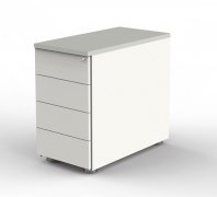 Standcontainer KM Abdeckplatte Lichtgrau