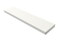Taschenablage Solid gerade Weiss