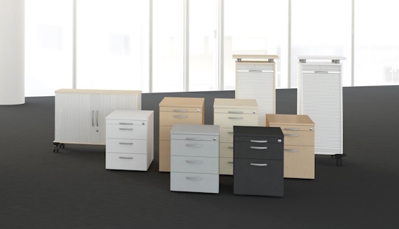 Rollcontainer und Funktionsmöbel 